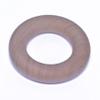 10 Pack Wooden Rings for Paracord/Macrame Projects - Naked Pine 44mm X 10mm - 25mm Openning view 1