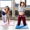 Lomi Fitness Premium Yoga Mat, Non Slip TPE Material for Extra Grip, Extra Padded, Exercise & Fitness, Great for Yoga, Pilates and More, Home & Gym Workouts, Lightweight Includes Free Carrying Strap view 2