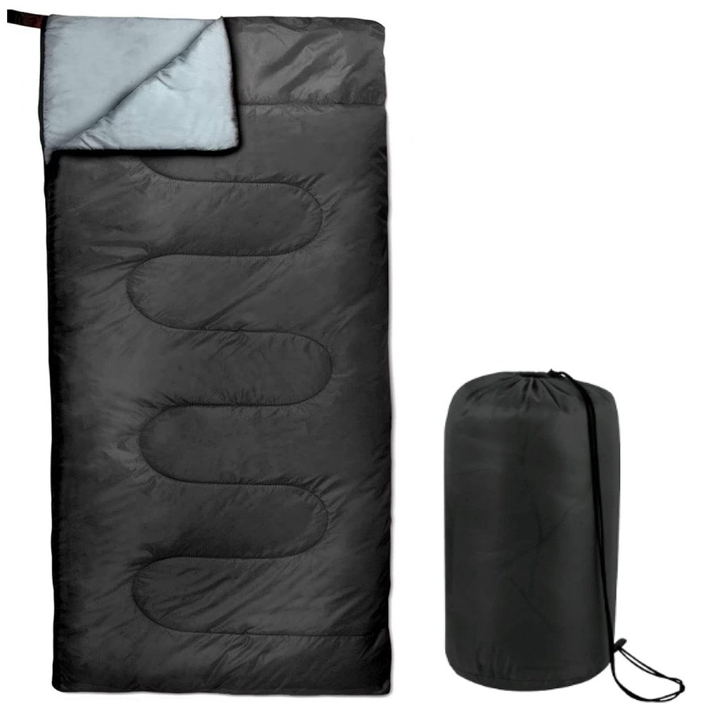 Envelope Sleeping Bags 4 Seasons Warm or Cold Lightweight Indoor Outdoor Sleeping Bags for Adults, Backpacking, Camping