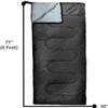 Envelope Sleeping Bags 4 Seasons Warm or Cold Lightweight Indoor Outdoor Sleeping Bags for Adults, Backpacking, Camping view 3