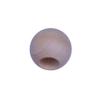50 Pack Wooden Beads for Paracord/Macrame Projects - Naked Pine 3/4'' - 3/8" Openning view 3