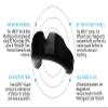 GuardLab APEX Lite Sports Mouthguard for Football, Basketball, Boxing, Wrestling, Soccer, BJJ, Hockey, MMA | Adults & Youth | Pre-Indented for a Precise Fit | Case Included (APEX LITE, Small Black) view 2