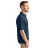 Cutter & Buck Men's Big & Tall Short Sleeve Virtue Eco Pique Recycled Polo Shirt, Navy Blue, Large Tall view 3