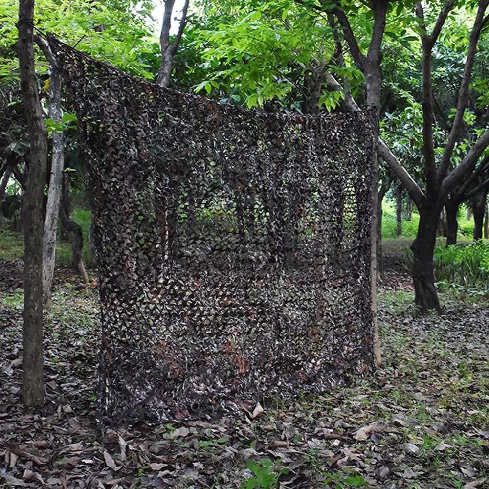 ZHLT Camo Netting 10x10ft, 10x20ft, 20x20ft, 20x40ft Camouflage Netting for Military Outdoor Camping Party, Garden Sunshade Decoration, Car Covers