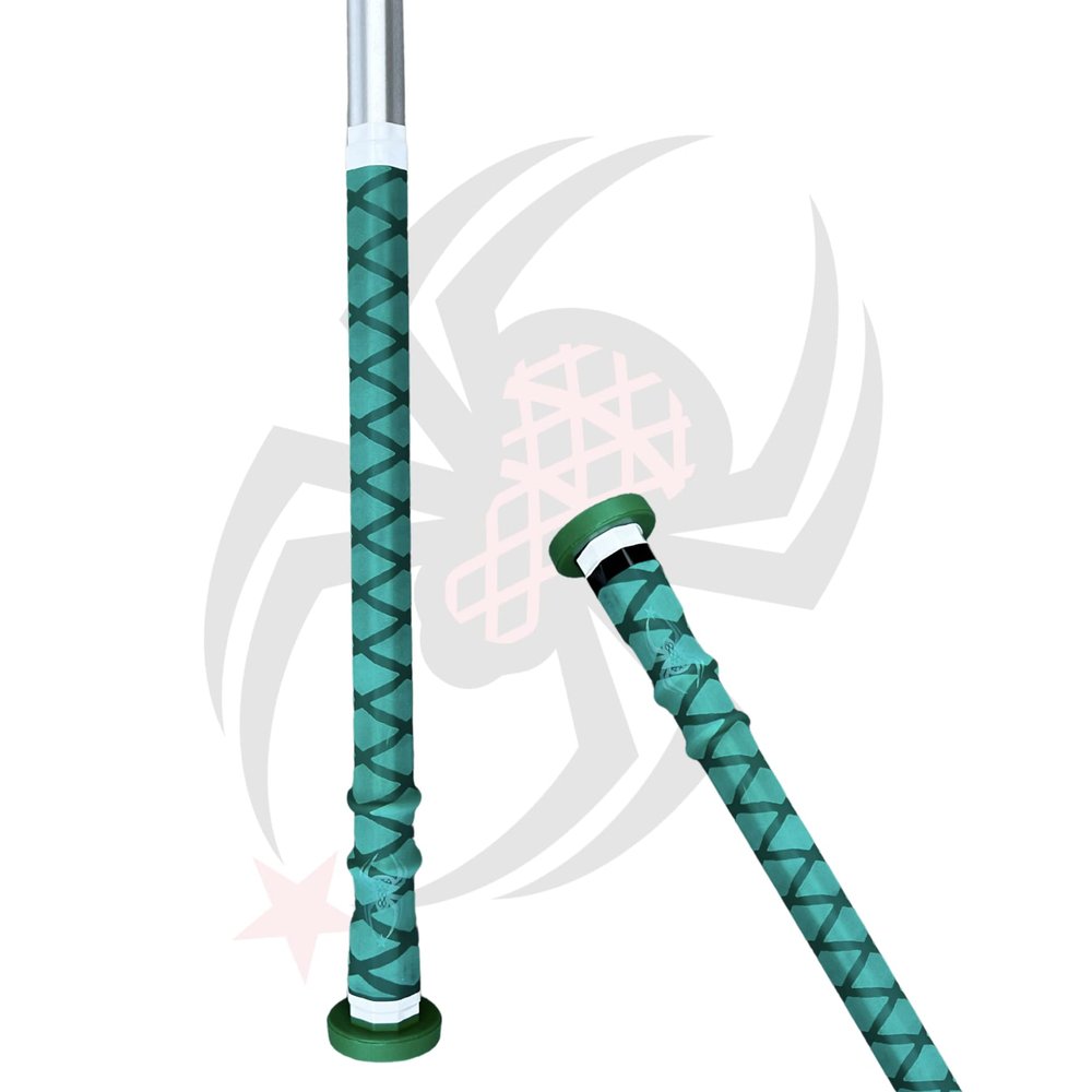 Spyder Grypz Pro Lacrosse & Hockey Grip Faster Shot Speed No Adhesive Durable (Shamrock Green)