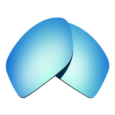 Littlebird4 Replacement Lenses for Oakley Fives Squared 2008 Sunglasses with Excellent Polarization (Ice Blue Mirror)