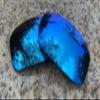 Littlebird4 Replacement Lenses for Oakley Fives Squared 2008 Sunglasses with Excellent Polarization (Ice Blue Mirror) view 3