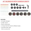 Geekhigh Blowguns 48" .40 Caliber Blowgun Kit with 36 Darts and 2PCS Extra Practice Paper, Sling, Anti-Inhale Mouthpiece view 2