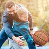 KWOOD Engraved Custom Brown Outdoor Indoor Basketball Gifts - I Love You to The Moon and Back- for Son Graduation Birthday view 3