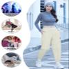 SANGTREE Girls Cargo Pants, Elastic Waist Drawstring Loose Tapered Multi Pockets Cargo Jogger Pants for Girl Beige, 7-8 Years Big Kid = Tag 140 view 4