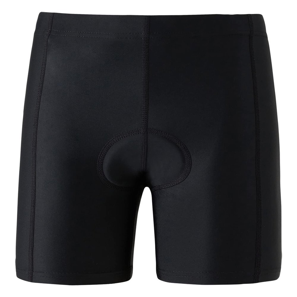 BASADINA Kids Padded Bike Shorts Girls Cycling Biking Pants 3D Padding Bike Shorts for Boys Black