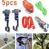 Tree Climbing Spike Set 5PCS Safety Adjustable Belt Lanyard 2 Gears Rope Rescue Belt for Hunting Observation Outdoor Picking Fruit Pick Trees Pole Hook view 4