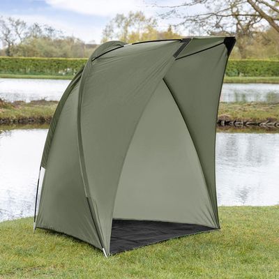 Atlas Fishing Day Shelter Canopy - Waterproof Outdoor Canopy for Fishing | Fishing Canopy Tent Ideal for One Angler | Small Canopy for Fishing | Portable Tent