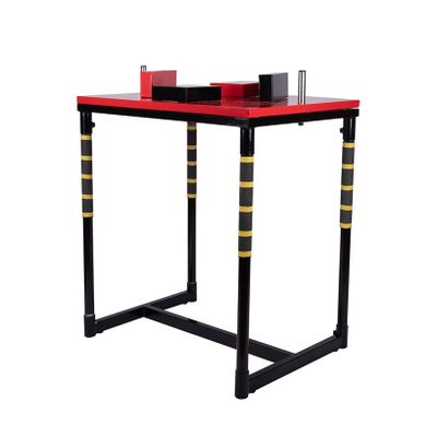 Standard Arm Wrestling Table Arm Wrestling Equipment, Suitable for Home Office Club Arm Strength Fitness Equipment,Red