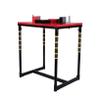 Standard Arm Wrestling Table Arm Wrestling Equipment, Suitable for Home Office Club Arm Strength Fitness Equipment,Red view 1
