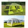8 Person Tent, Family Cabin Tents, Outdoor Shelter Camping Hub Tent, Doors and 3 Windows with Mesh,Waterproof,Double Layer Camping Tent for The Garden (Size : B) view 2