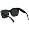 ANDWOOD Oversized Sunglasses for Women Big Large Square Wide Frame Shades Retro Trendy Fashion UV Protection 2 Pack Matte Black Sun glasses view 2