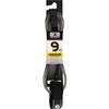 Ocean & Earth Regular Moulded Black Longboard Surfboard Leash - Knee - 9' view 1