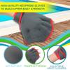 KLOLKUTTA Water Aerobic Equipment Dumbbells Set, High-Density EVA-Foam Water Weight Pool Fitness,Aquatic Swim Belt,Resistance Gloves for Aqua Therapy view 2