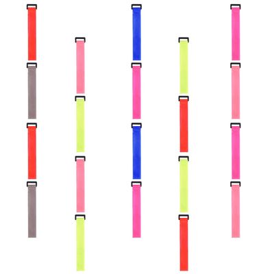 20Pcs fishing rod strap fishing rod cable tie fishing pole buckle fishing gimbal belt fishing rods outdoor accessories Adhesive Fishing Rod Tied Strap nylon sticker