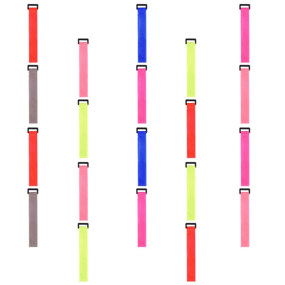20Pcs fishing rod strap fishing rod cable tie fishing pole buckle fishing gimbal belt fishing rods outdoor accessories Adhesive Fishing Rod Tied Strap nylon sticker