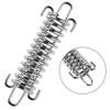 ZICRIC Tent Spring Buckle, 4Pcs Damping Spring Sunshade Heavy Duty Stainless Steel Awning Rope Tensioner Spring Camping Beach Tent Rope Tensioner Tent for Outdoor Camping Dog Training view 4
