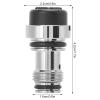 Diving Replacement, Diving Replacement for BCD Power Inflator KShaped Valve Chrome Plated Brass CoreDiving view 2