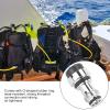 Diving Replacement, Diving Replacement for BCD Power Inflator KShaped Valve Chrome Plated Brass CoreDiving view 4