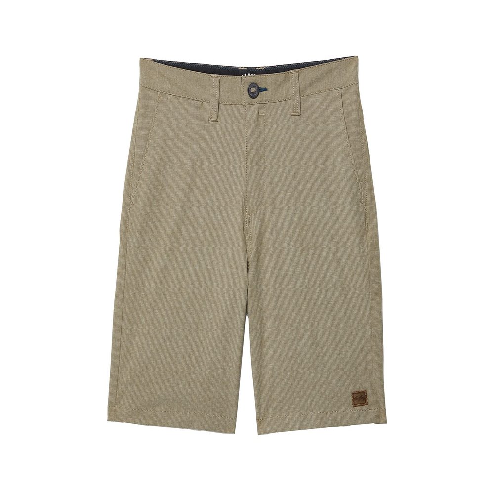 Billabong Boy's Crossfire Walkshorts (Big Kids) Khaki 30 (20 Big Kids)