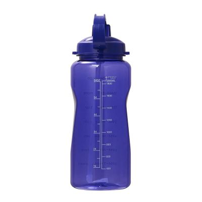 HNGM Water Bottle 2L Water Bottle Portable Lightweight Durable Large-capacity Leak-Proof Sport Water Cup For Outdoor Activities water bottle (Color : Blue)