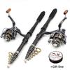 24T High Carbon Fishing Rod Reel Combination, Fishing Rod Reel Combo, Sea Fishing Rod, Trout Rod, Sea Bass Fishing Rod, Carbon Fiber Fishing Rod with Reel Combination Set 1.8m-3.0m ZYHYD view 2