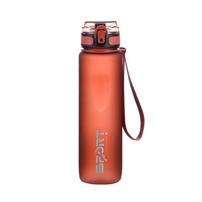 HNGM Water Bottle 1000ML Sports Bottle Outdoor Travel Portable Leak-Proof Beverage Pot Large Capacity Sports Fitness Bottle Water Cup water bottle (Capacity : 1.0L, Color : Red)