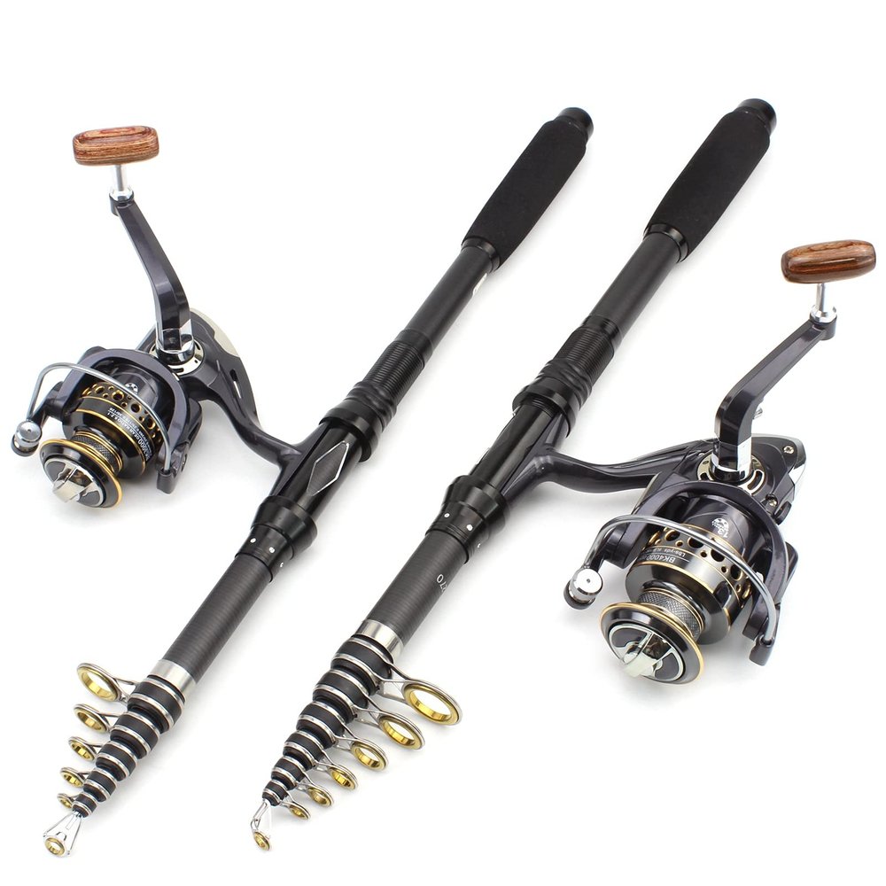 1.8m-3.0m Telescopic Fishing Rod Reel Combination, Fishing Rod Reel Combo, Trout Rod and Left and Right Hand Interchangeable Fishing Reel Set, Sea Fishing Rod, Sea Bass Fishing ZYHYD