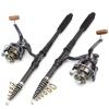 1.8m-3.0m Telescopic Fishing Rod Reel Combination, Fishing Rod Reel Combo, Trout Rod and Left and Right Hand Interchangeable Fishing Reel Set, Sea Fishing Rod, Sea Bass Fishing ZYHYD view 1