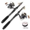 1.8m-3.0m Telescopic Fishing Rod Reel Combination, Fishing Rod Reel Combo, Trout Rod and Left and Right Hand Interchangeable Fishing Reel Set, Sea Fishing Rod, Sea Bass Fishing ZYHYD view 2
