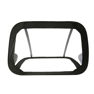 Soccer Goals Hua Outdoor Children's Football Goal with Pop-up Net, Portable and Easy to Install, Multifunctional Football Practice Training Gate, 120x85x85cm (Color : Black)