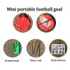 Soccer Goals Hua Outdoor Children's Football Goal with Pop-up Net, Portable and Easy to Install, Multifunctional Football Practice Training Gate, 120x85x85cm (Color : Black) view 4
