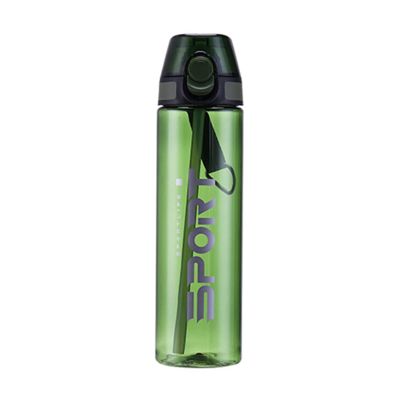 HNGM Water Bottle Sports Water Bottle 500ml 1000ml Outdoor Travel Portable Leak Proof Drink Plastic Drink Bottle Riding Equipment water bottle (Color : Green)