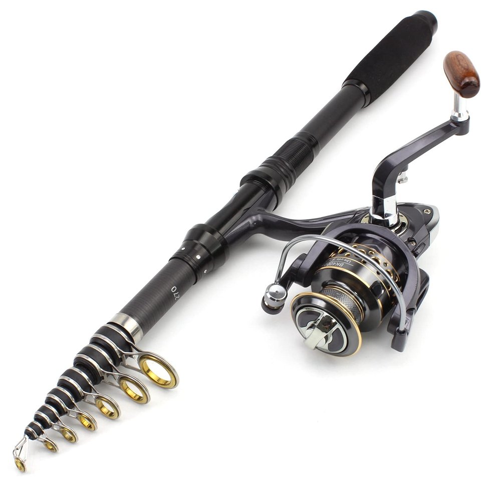 24T High Carbon Fishing Rod Reel Combination, Fishing Rod Reel Combo, Sea Fishing Rod, Trout Rod, Sea Bass Fishing Rod, Carbon Fiber Fishing Rod with Reel Combination Set 1.8m-3.0m ZYHYD