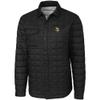 Cutter & Buck Men's Black Minnesota Vikings Rainier Shirt Jacket view 1