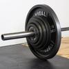 Olympic 2" Cast Iron (Hammertone/Gray) Weight Plate (10 lb Pair Only) view 3