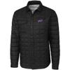 Cutter & Buck Men's Black Buffalo Bills Rainier Shirt Jacket view 1