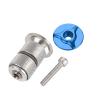 Cyrank Aluminum Alloy Bicycle Expansion Screw, Bicycle Headset Screw Bike Fork Headset Expansion Screws for Bikes (Blue) view 1