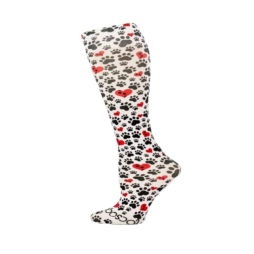 Hocsocx For The Love Of Dogs Socks Performance Liner Moisture-Wicking Protection for Field Hockey, Ice Hockey, and Soccer