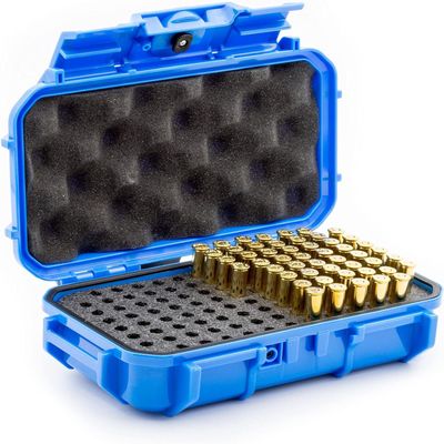 Evergreen Pistol Ammo Case Compatible with 5.7/9mm/.40/.380-100 Rounds Lockable USA Made