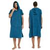 III HHONS Mens Beach Coverup Towel Poncho Adult Hoodie for Women Hooded Swim Towels for Adult Lake Blue view 1
