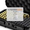 Evergreen Pistol Ammo Case Compatible with 5.7/9mm/.40/.380-100 Rounds Lockable USA Made view 3