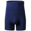 JUUCWOUT Men's Hi-Waist Breathable Boxer, Men's Tummy Control Shapewear Shorts Slimming Navy view 1