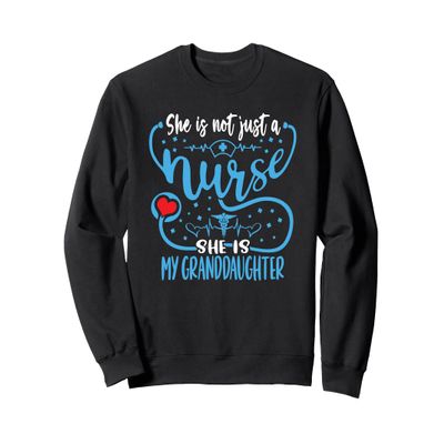 My Granddaughter is a Nurse's Grandparent Sweatshirt