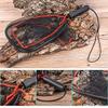 Fishing Net Portable Fly Fishing Dip Nets Lightweight Black Red Aluminum Alloy Frame Rubber Handle Brail Fishing Net Fish Tackle Accessories Fishing net fishing basket foldable portable fish cage fish view 2